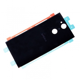 Sony XA2 tampa traseira da bateria (preto) (usado grade C, original)