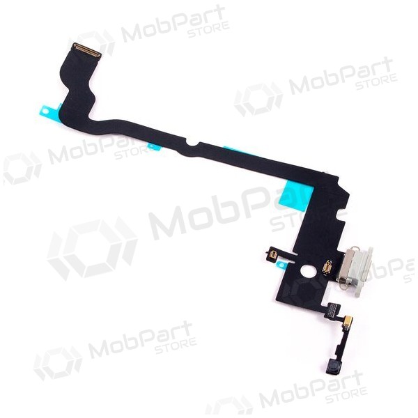 Apple iPhone XS Max conector de carga (prata) Apple iPhone XS Max conector de carga (prata)