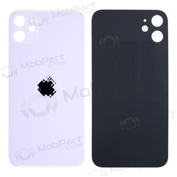 Apple iPhone 11 tampa traseira da bateria roxo (Purple) (bigger hole for camera) Apple iPhone 11 tampa traseira da bateria roxo (Purple) (bigger hole for camera)