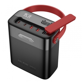 Bateria externa Power Bank Hoco J143 22.5W+PD20W 80000mAh preto