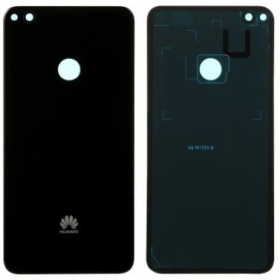 Huawei P8 Lite 2017 / P9 Lite 2017 / Honor 8 Lite tampa traseira da bateria (preto) (service pack) (original)