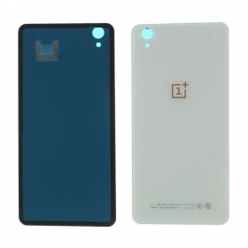 OnePlus X tampa traseira da bateria (Champagne) (usado grade C, original)