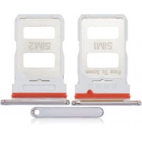 Xiaomi Mi 11i / Poco F3 SIM titular do cartão (prata) (service pack) (original)