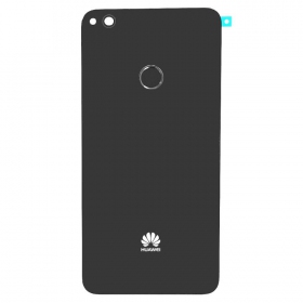 Huawei P8 Lite 2017 / P9 Lite 2017 / Honor 8 Lite tampa traseira da bateria (preto) (usado grade C, original)