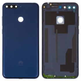 Huawei Y6 Prime 2018 / Honor 7C (AUM-L41) tampa traseira da bateria (azul)
