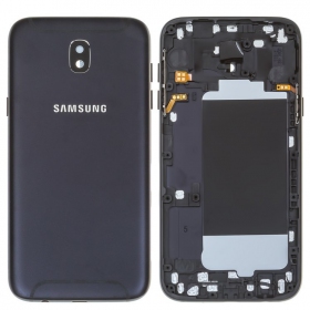 Samsung J530F Galaxy J5 (2017) tampa traseira da bateria (preto) (usado grade B, original)