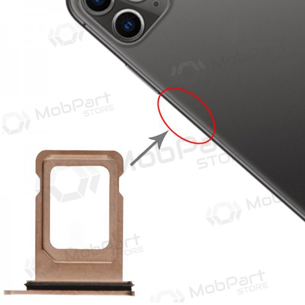 Apple iPhone 11 Pro / 11 Pro Max SIM titular do cartão (dourado) Apple iPhone 11 Pro / 11 Pro Max SIM titular do cartão (dourado)