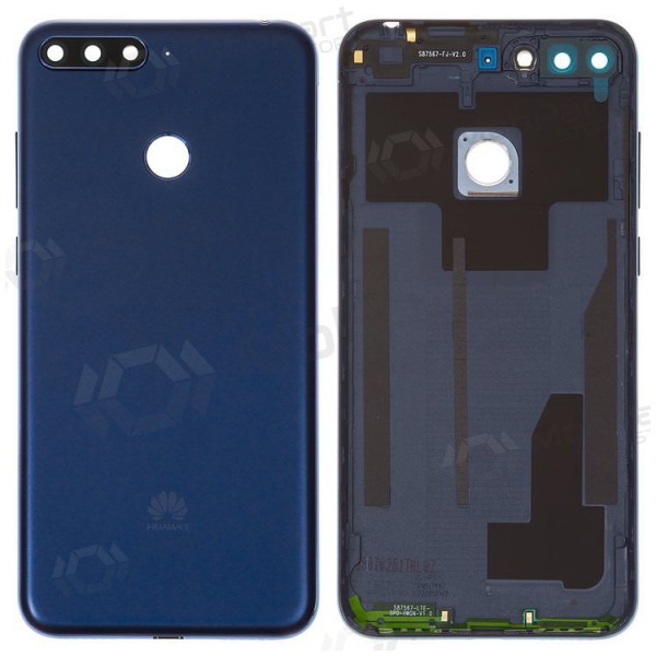 Huawei Y6 Prime 2018 / Honor 7C (AUM-L41) tampa traseira da bateria (azul) Huawei Y6 Prime 2018 / Honor 7C (AUM-L41) tampa traseira da bateria (azul)