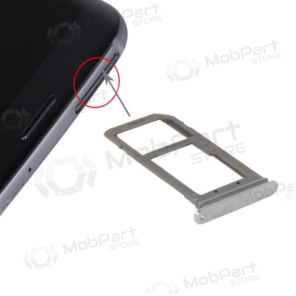 Samsung G935F Galaxy S7 Edge SIM titular do cartão (prata)
