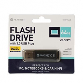 Pendrive Platinet 64GB USB 3.0
