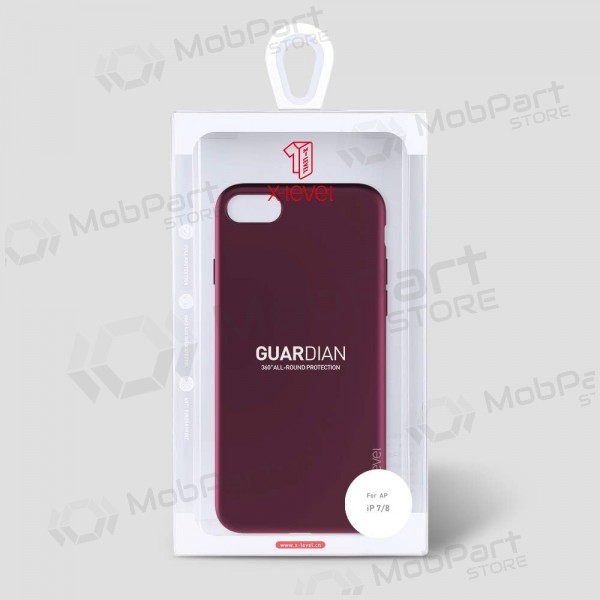 Samsung Galaxy A57 capa - X-Level Guardian (bordô)