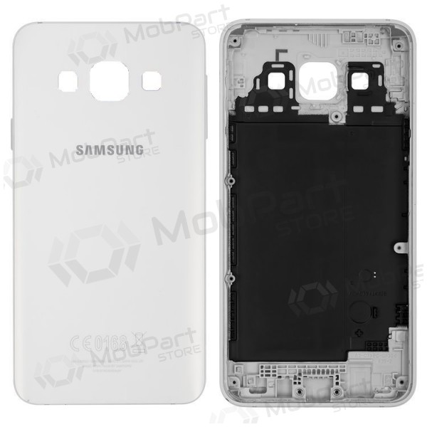 Samsung A300F Galaxy A3 tampa traseira da bateria branco (Pearl White) (usado grade A, original) Samsung A300F Galaxy A3 tampa traseira da bateria branco (Pearl White) (usado grade A, original)