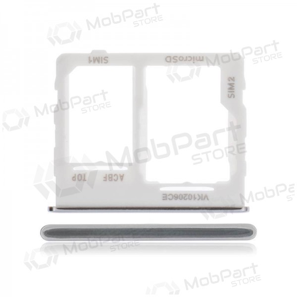 Samsung A326 Galaxy A32 5G 2021 SIM titular do cartão (branco) (service pack) (original) Samsung A326 Galaxy A32 5G 2021 SIM titular do cartão (branco) (service pack) (original)