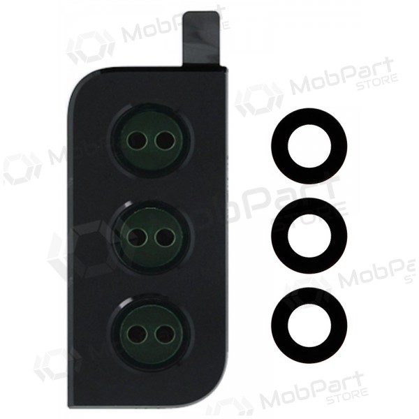 Samsung G996 Galaxy S21 Plus 5G lente vidro da câmera (preto) Samsung G996 Galaxy S21 Plus 5G lente vidro da câmera (preto)