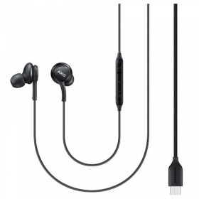 Mãos livres Samsung AKG EO-IC100BBEGEU Type-C (preto)