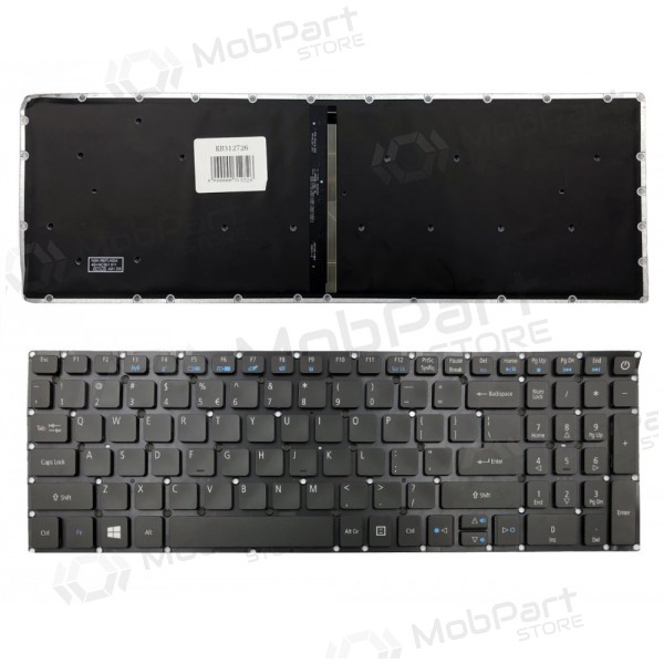 Acer: Aspire E5-573, E5-573TG teclado Acer: Aspire E5-573, E5-573TG teclado