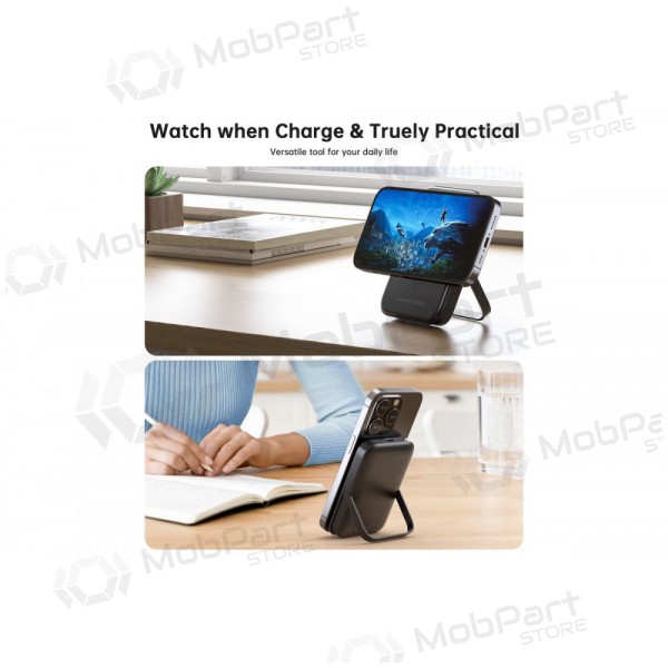 Bateria externa Power Bank Choetech B743 15W Magsafe 10000mAh preto Bateria externa Power Bank Choetech B743 15W Magsafe 10000mAh preto