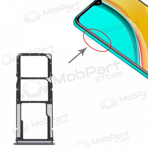 Xiaomi Redmi 9 SIM titular do cartão (cinza)