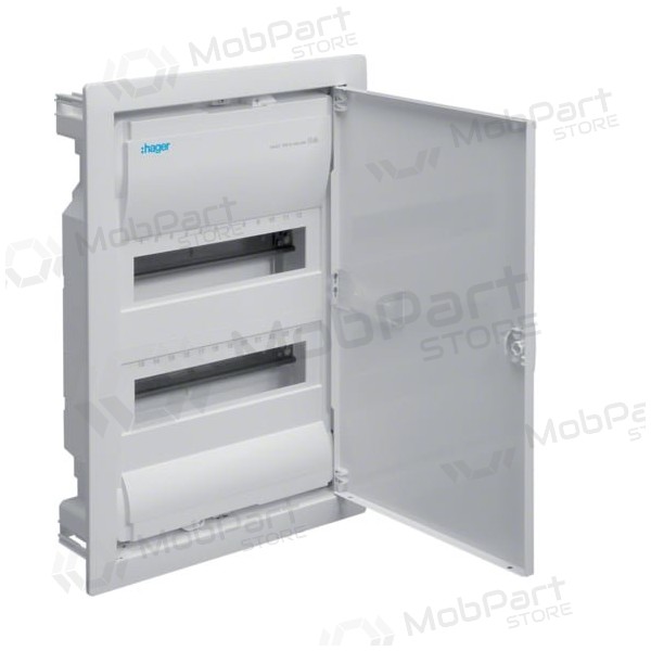 Hager 24 mod. įleidžiamas skydelis VU24NE