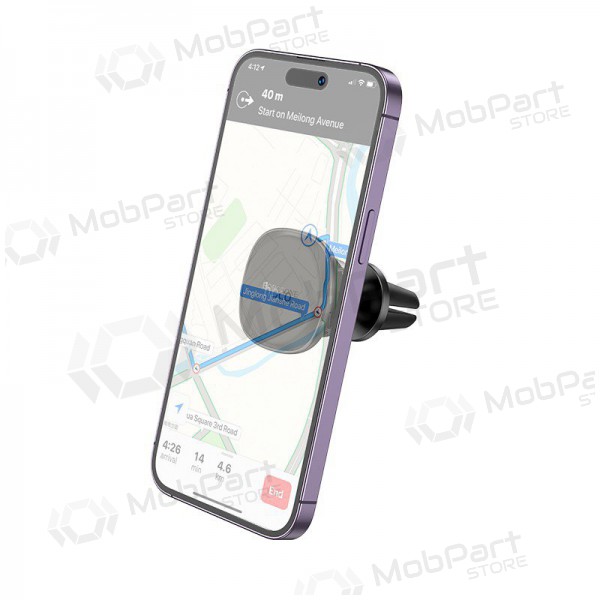 Suporte para telefone de carro Borofone BH102 (air vent) preto Suporte para telefone de carro Borofone BH102 (air vent) preto