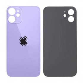 Apple iPhone 12 mini tampa traseira da bateria (roxo) (bigger hole for camera)