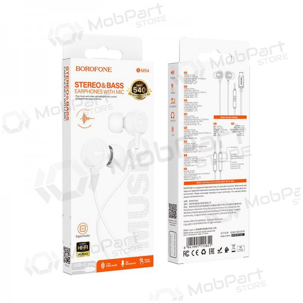 Ausinės Borofone BM94 USB-C Ausinės Borofone BM94 USB-C