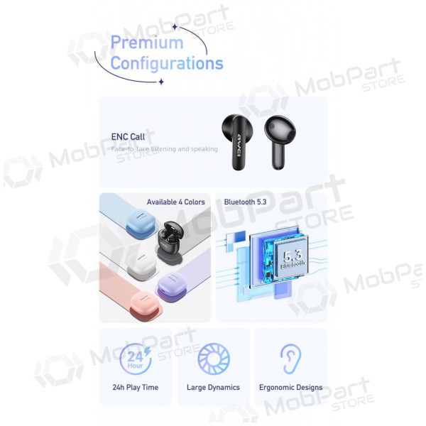 Sem fios ausinės Awei T68 Sem fios ausinės Awei T68