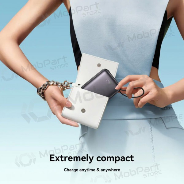 Bateria externa Power Bank Joyroom JR-PBF27 22.5W Mini 10000mAh preto Bateria externa Power Bank Joyroom JR-PBF27 22.5W Mini 10000mAh preto