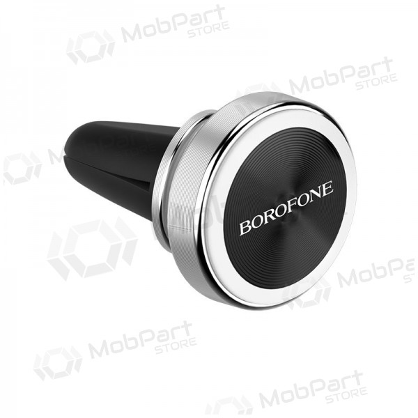 Automobilinis Universal telefono laikiklis Borofone BH6, mounted on ventilation grilles, magnetic, preto Automobilinis Universal telefono laikiklis Borofone BH6, mounted on ventilation grilles, magnetic, preto