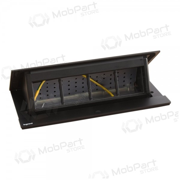 Įleidžiama modulinė dėžutė Legrand INCARA 654810 (8 mod., preto)