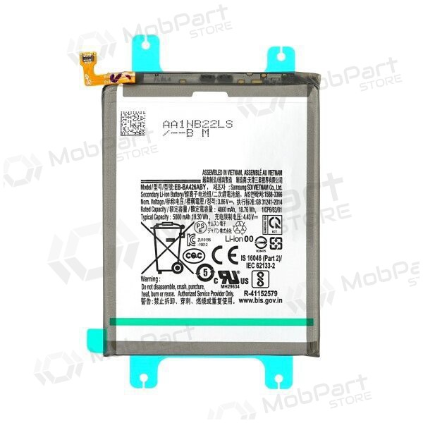 Samsung Galaxy A42 bateria, akumuliatorius (EB-BA426ABY) Samsung Galaxy A42 bateria, akumuliatorius (EB-BA426ABY)