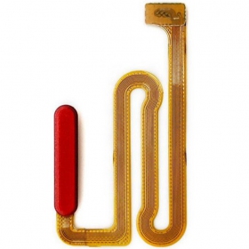Samsung Galaxy A125 A12 / A127 A12S fingerprint, on / off conector de força (vermelho) - Premium