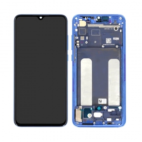 Xiaomi Mi 9 Lite ecrã (azul) (com moldura) (service pack) (original)