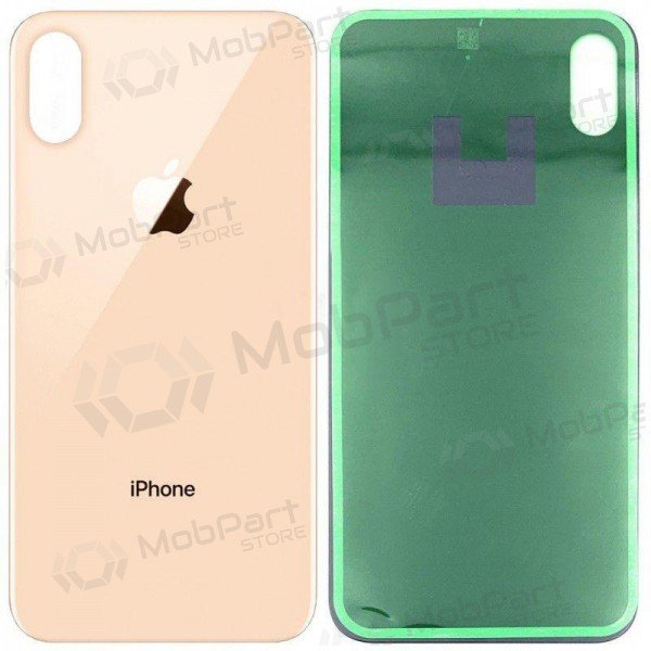 Apple iPhone XS Max tampa traseira da bateria (dourado) (bigger hole for camera) Apple iPhone XS Max tampa traseira da bateria (dourado) (bigger hole for camera)