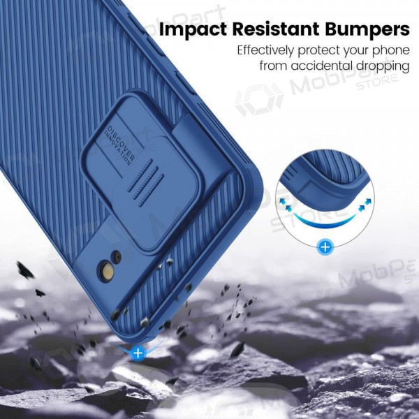 Google Pixel 7 capa „Nillkin CamShield Pro“ (azul)