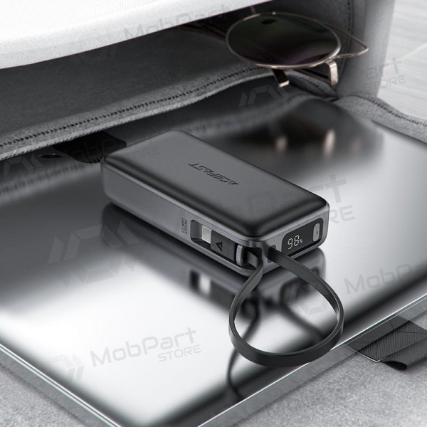 Bateria externa Power Bank Acefast M7-10000 PD30W With Cable 10000mAh preto