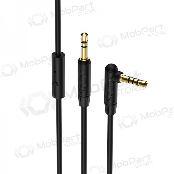 Audio adaptador 3,5mm į 3,5mm Borofone BL5 AUX (preto) Audio adaptador 3,5mm į 3,5mm Borofone BL5 AUX (preto)