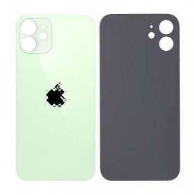 Apple iPhone 12 tampa traseira da bateria (verde) (bigger hole for camera)