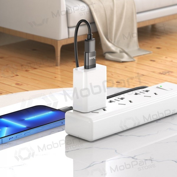 Adaptador USB-C Hoco UA17 USB-C para USB-A preto