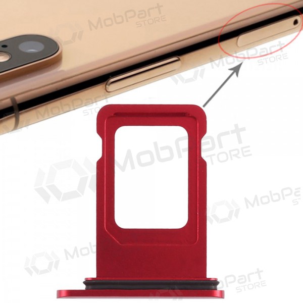 Apple iPhone XR (Dual) SIM titular do cartão (vermelho)