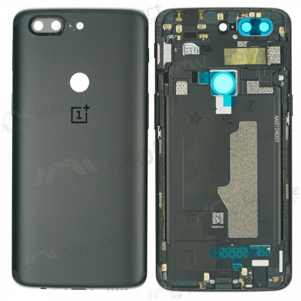OnePlus 5T tampa traseira da bateria preto (Midnight Black) (usado grade C, original) OnePlus 5T tampa traseira da bateria preto (Midnight Black) (usado grade C, original)