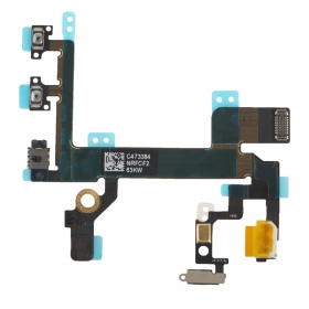 Apple iPhone 5S on / off (įjungimo), conector de controle de áudio