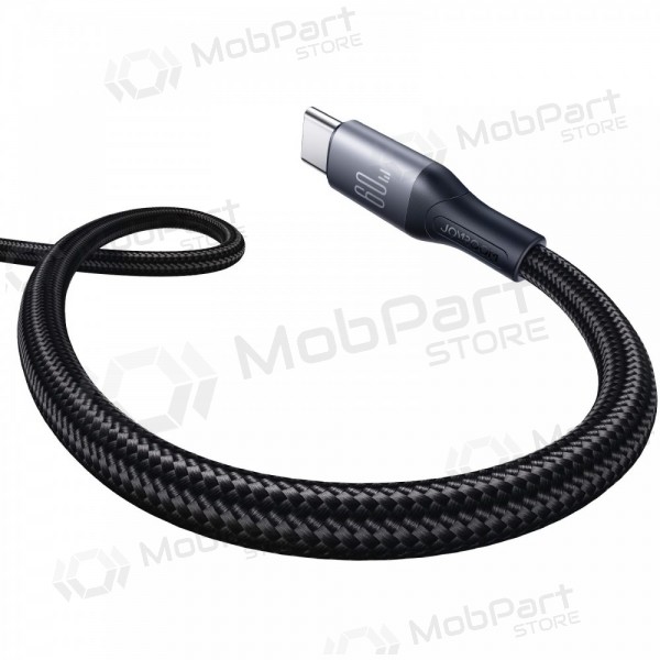USB cabo Joyroom S-A28 USB-C to USB-C 60W 1.0m preto