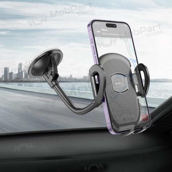 Suporte para telefone de carro Hoco H10 (windshield) preto