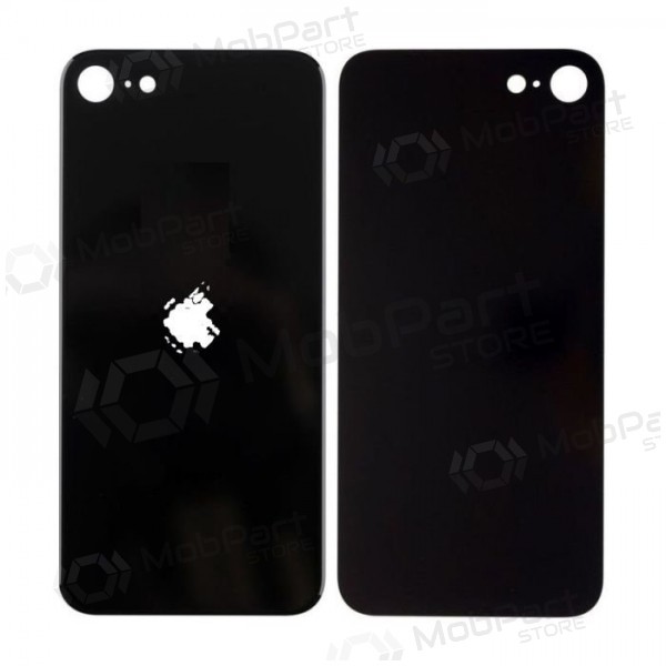 Apple iPhone SE 2020 / SE 2022 tampa traseira da bateria (preto) (bigger hole for camera) Apple iPhone SE 2020 / SE 2022 tampa traseira da bateria (preto) (bigger hole for camera)