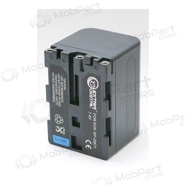 Sony NP-FM70 / QM71 foto bateria / acumulador Sony NP-FM70 / QM71 foto bateria / acumulador