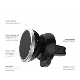 Suporte para telefone de carro CPH-26 (for using on ventilation grille, magnetic fixing)