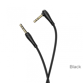 Audio adaptador Hoco UPA14 AUX 3,5mm į 3,5mm (preto)