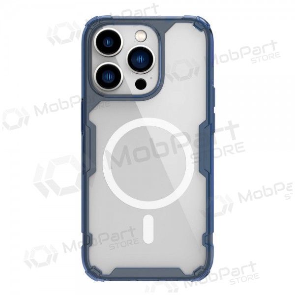Apple iPhone 14 Plus capa „Nillkin Nature Magnetic“ (azul)
