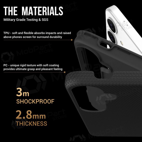 Capa Perfectionists Triangle Case Samsung A266 A26 5G preto